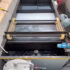 90% SS Removal Oily Water Separating Dissolved Air Flotation Machine for Food Processing Wastewater