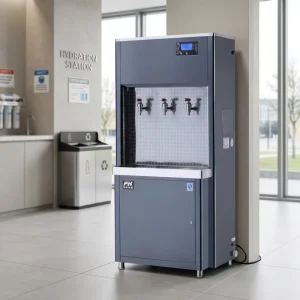 9000W Stainless Steel Cold Water Filtration Freestanding Dispenser for Commercial Use