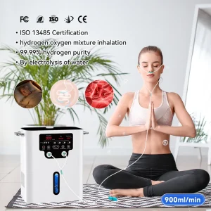 900ml Portable 99.9% PEM Electrolyser Stack Hydrogen-Oxygen Generator for Industry