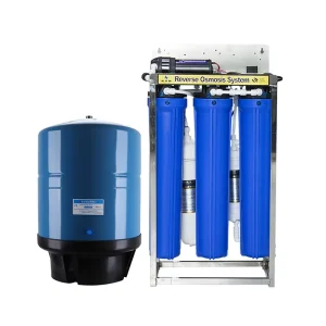 90L/H 600GPD Drinking Domestic Commercial Reverse Osmosis Carbon Block Water Filter System Machine