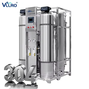99.6% Desalination Rate 250L/H Industrial Water Reverse Osmosis System for Cosmetics Production