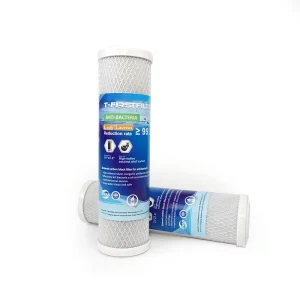 99.9% Antibacterial Activated Carbon Block Water Filter for Aircraft, Household, Office, and Industrial Use