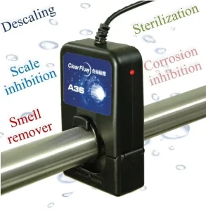 A36 Electronic Magnetic Descaler Machine 220V for Domestic, Home, and Hotel Hard Water Systems ABS