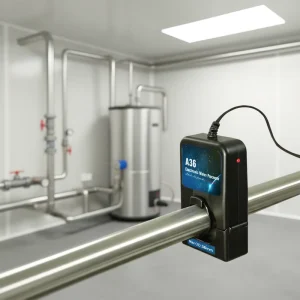 A36 Household Electronic Antiscale Softener ABS 220V Magnetic Scale Removal Descaler Water Treatment Machinery