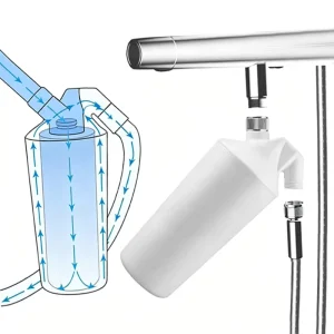 ABS KDF-55 Household Water Purification Filter Bathroom Shower Water Filter