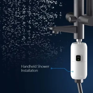 ABS Shower Filter for Hard Water and Chlorine Removal Shower Filter with Cartridge Life Timer Water Purifier
