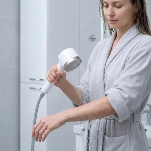 ACF Filter Shower Head Removes Residual Chlorine Ammonia Lead Free Softens Hard Water Enhances Skin Beauty