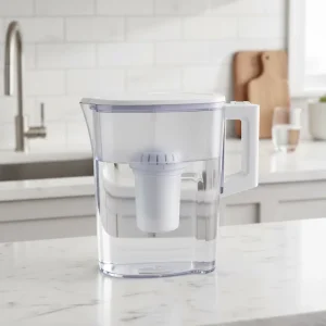 AZALEA HS528 2.6 Litre Portable Pitcher Water Filter with Activated Carbon Filter Cartridge Mineral Alkaline