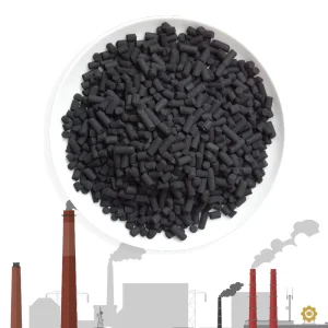 Acid Gas Disposal KOH Impregnated Coal Activated Carbon Columnar Anthracite Active Charcoal 3mm 4mm