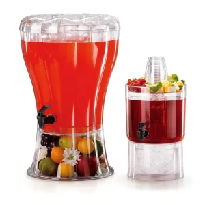 Acrylic Cold Drink and Juice Dispenser for Parties