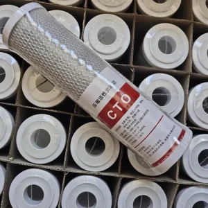 Activated CTO Carbon Filter Cartridge Water Filter Cartridge and Carbon Block