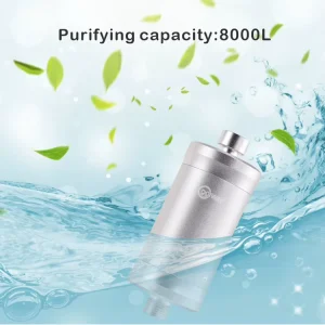Activated Carbon Aluminum Alloy Aroma Shower Filter for Household RV Use Portable Eco Friendly Removes Heavy Metals Sediment