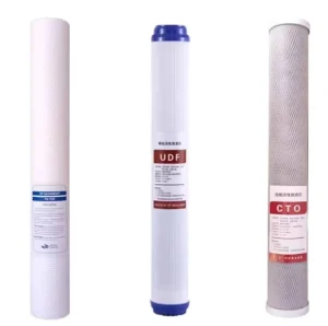Activated Carbon Block Filter Cartridge CTO UDF PP for Outdoor Household and Hotel Water Treatment