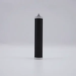 Activated Carbon Block Filter Cartridge Polyspun PP Sediment Black Filter Water Bonded Cartridge