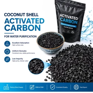 Activated Carbon Bulk Filter Media for Household Water Filters Sewage Treatment and Air Cleaning Solutions