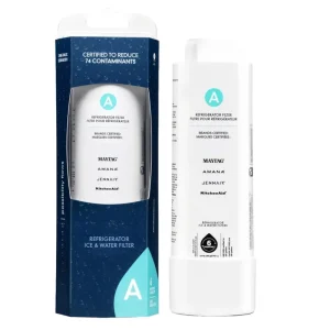 Activated Carbon Filter Cartridge Household Refrigerator Water Purification System 300 GPD Flow Rate 1 Year Warranty