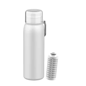 Activated Carbon Filter Eco Friendly Lightweight 100 GPD Highly Efficient Water Bottle Portable Outdoor Car Use Manual Water