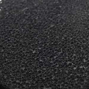 Activated Carbon Filter Mesh Liquid Filter Polyester Material Customized Size High Efficiency 25% Filtration Honeycomb Hole