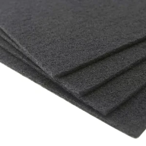Activated Carbon Foam Liquid Filter Polyester Material Customized Size