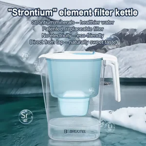 Activated Carbon Water Filter Bottle 3.6L Portable for Household Outdoor Commercial Use