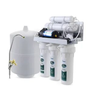 Adjust TDS 6 Stage Alkaline Water Purificador De Agua 75 GPD Flow Rate Reverse Osmosis RO Filter Systems With Water Tank