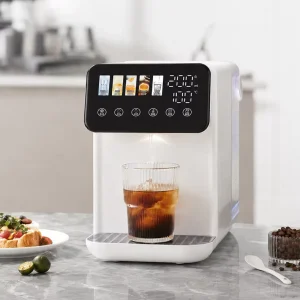 Adjustable Temperature 5L Tabletop Instant Hot and Cold Water Dispenser with Filter Factory Supplier