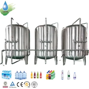 Advanced Reverse Osmosis Water Treatment System Purification Machine 6000LPH for Drinking Water Plant
