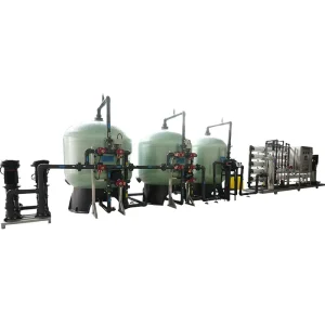 Agricultural Water Purification Plant Reverse Osmosis RO Membrane Water Treatment Machinery 25TPH Stainless Steel for