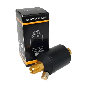 Air Moisture Separator Pneumatic Tool Air Line Water Trap Separator Inline Air Water Filter with Brass Fittings