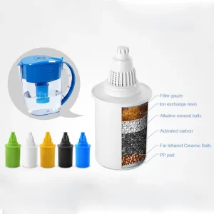 Alkaline Pre Activated Active Carbon Filter Water Purifier for Water Filter Pitchers Water Filter Cartridge