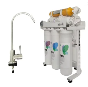 Alkaline Reverse Osmosis Water Purification Filter System with Plastic Sink