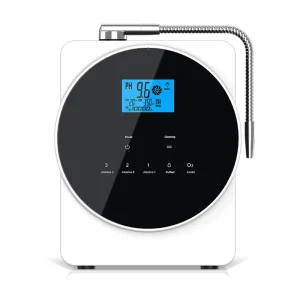 Alkaline Water Dispenser pH 4.5-10.5 Water Ionizer with 11 Plates for Home Use
