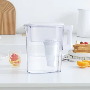 Alkaline Water Filter Pitcher 2.3L Ionizer Jug Hydrogen Rich Antioxidant Water Purifier With Replacement Filter