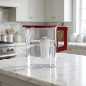 Alkaline Water Filter Pitcher 3.8L BPA Free 7-Stage Activated Carbon Double Filter Household Countertop Purifier Jug