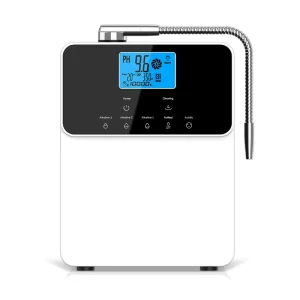 Alkaline Water Ionizer Filter Water Ionizer Machine Alkaline 11 Plates Platinum Coating pH 4.5 10.5 Alkaline Water Machine