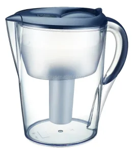 Alkaline Water Jug with 2 Long-Life Filters Water Filter Ionizer Purifier Water Filtration Pitcher System High pH Ionized