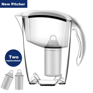 Alkaline Water Pitcher Ionizer Included Alkaline Water Filter 7 Stage Organic Ionized Filtration System to Purify