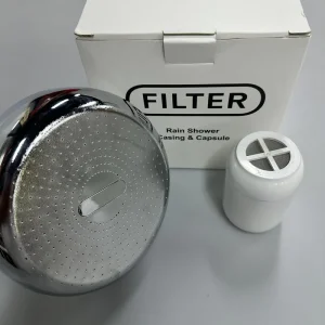 Anti Hair Loss Professional Water Purifier System Electroplating Skin Softening Filtered Shower Head High Pressure Shower Filter