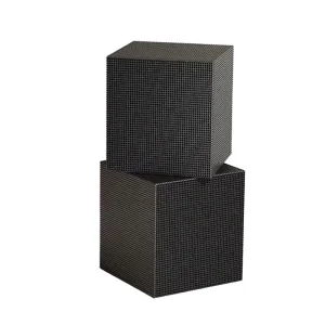 Aquarium Filter Cube Adsorbent Activated Carbon Reusable Media Water Treatment Chemicals for Betta Fish Bowls Nano Tanks Small