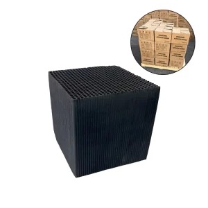 Aquarium Filter Material Honeycomb Cubic Activated Carbon Treatment Waste Gas Honeycomb Activated Carbon