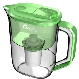 Aqutal Fast Alkaline Water Purifier Pitcher Plastic with Activated Carbon Filter