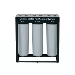 Australia 3 stage 20 inch Big Blue Plastic Water Purification Filter Housing Pure Water Filtration Machine