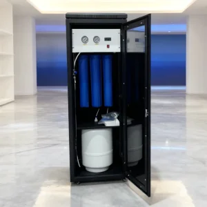 Automatic 600 GPD RO Drinking Water System with Pump Low Energy Consumption Softening and Filtration 220V