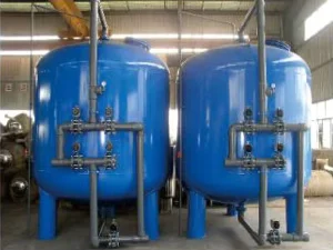 Automatic Backwash Industrial Sand Filter For Water Treatment Purification Plant