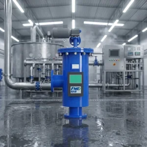 Automatic Backwash Self Cleaning Filter with PLC Wedge Wire High Capacity 20000 L/Hour Pressure Vessel Pump for Industrial Use