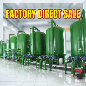 Automatic Backwash Water Pre treatment System Multi media Filter with One year Warranty for Irrigation