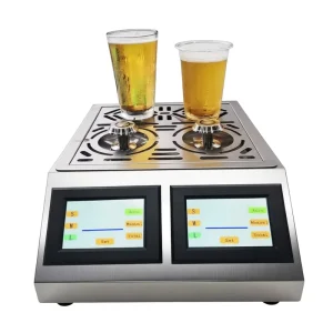 Automatic Bottom Filling Beer Dispenser Single Double Four Head Smart Display Magnetic Cup S M L Portion Control Drink Dispenser