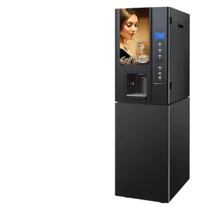 Automatic Coffee Vending Machine with Cup Dispenser, China Manufacturer
