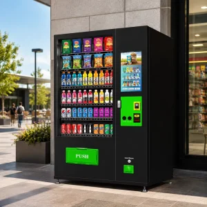 Automatic Cola Drink Vending Machine with Credit Card Payment System