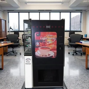 Automatic Commercial Coffee and Hot Milk Tea Vending Machine